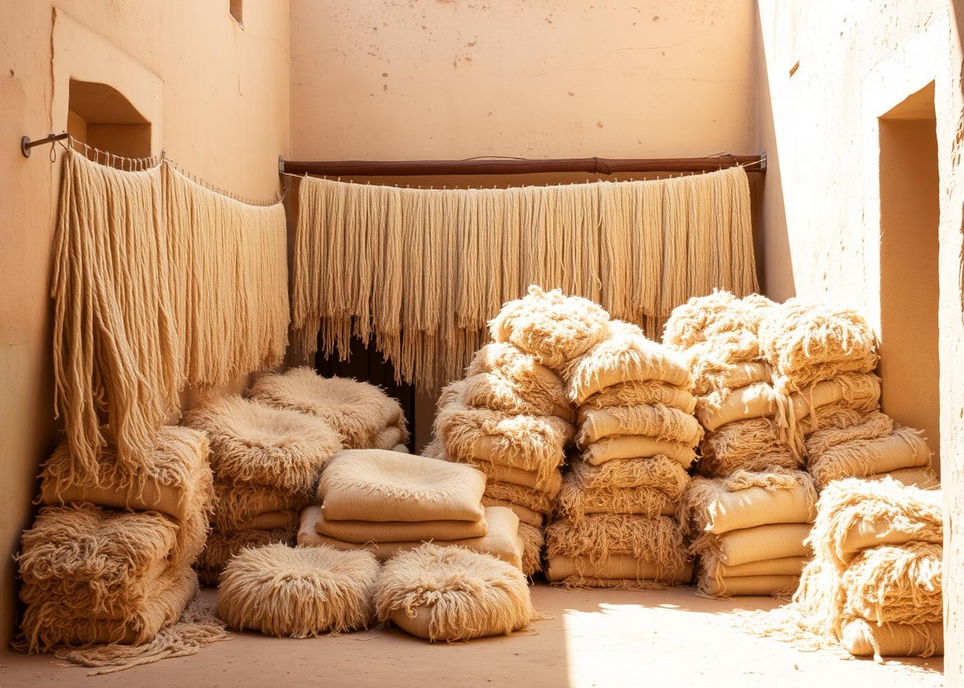 From wool to weave